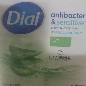 Antibacterial & Sensitive Deodorant Bar Soap - 4 Bars - 4oz each.